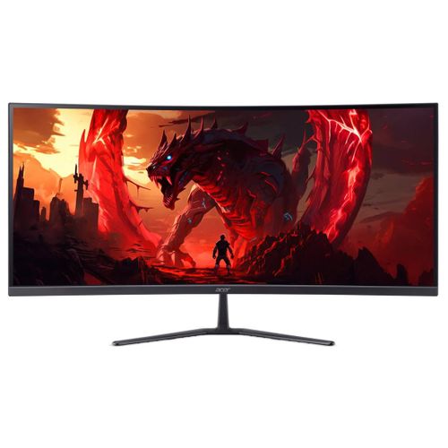 Acer Nitro ED340CUR X0bmiipx - ED0 Series - écran LCD - jeux - incurvé - 34" - 3440 x 1440 UWQHD - 250 cd/m² - HDR10 - 1 ms - 2xHDMI, DisplayPort - haut-parleurs - noir