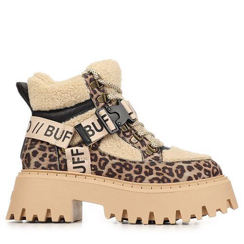 Buffalo Aspen Com Mid Warm Suede/fur