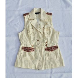 Veste Sans Manche Femme Style Saharienne Taille S Marque Jennyfer