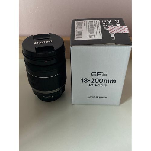 CANON EFS 18-200 mm f/3.5-5.6