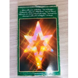 Étoile de noël électrique 