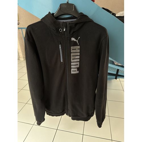 Gilet À Capuche Noir Puma Taille 16 Ans