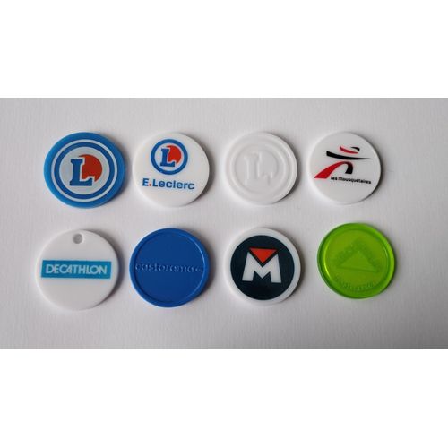 Lot 8 Jetons De Caddie - Jamais Servi