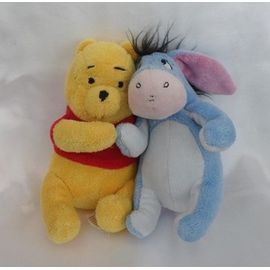 Doudou Peluche Winnie Bourriquet Assis Disney