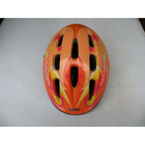 Brade Casque Vélo Enfant 48/52 Cms - Flamy-Orje - 265 Grs