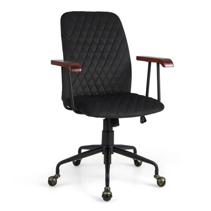 Fauteuil De Bureau Ergonomique En Maille Avec Accoudoirs Relevables à
