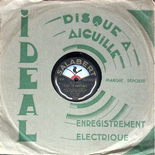 Les Joyeux Montparnos - Si Tu Veux (Valse Musette) - Le Champion Du Régiment - Raymond Berner - 25 Cm