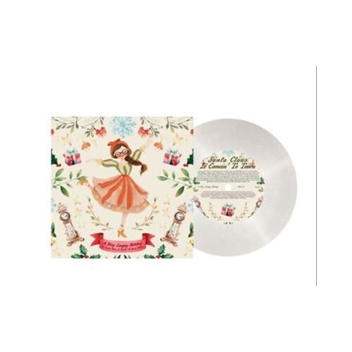 Laufey - A Very Laufey Holiday: The Santa Claus Is Comin' To Town [7-Inch Single] Colored Vinyl, White