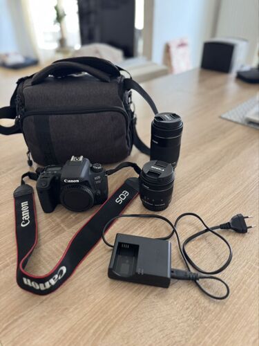 CANON EOS 77D + 18-55 IS STM + 55-250 IS STM