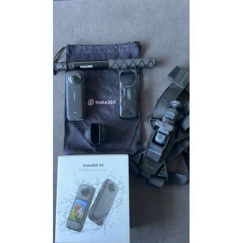 Insta360 X4 – Pack complet + accessoires