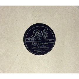 Jean Raphael - Pesenti & Son Orchestre De Tangos - Le Tango De Notre Amour - Tu M'Abandonnes - 25 Cm