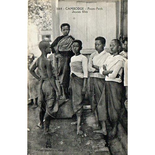 Cambodge - Pnom-Penh - Jeunes Filles