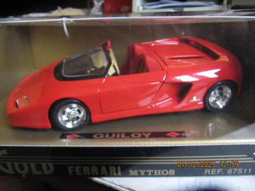 Voiture De Collection Ferrari Mythos Marque Guiloy Au 1/18
