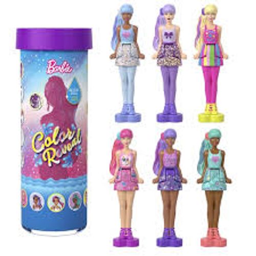 Mini Barbieland - Poupées Barbie Mini Barbieland - Color Reveal 3,8 Cm