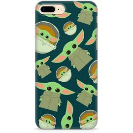 JGD-Coque de téléphone Portable pour Apple Iphone 7 Plus/ 8 Plus Original et sous Licence Officielle Star Wars Motif Baby Yoda 006 adapté à la Forme du téléphone Portable, Coque en TPU