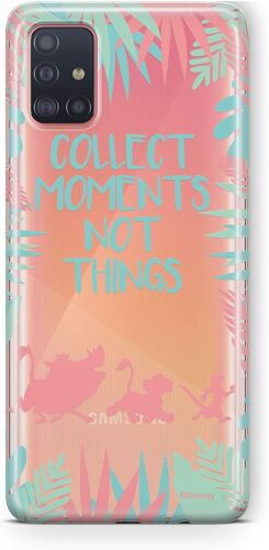 JGD-Coque de téléphone Portable pour Samsung A51 Original et sous Licence Officielle Disney Motif The Lion King 002 Parfaitement adapté à la Forme du téléphone Portable, partiel imprimé