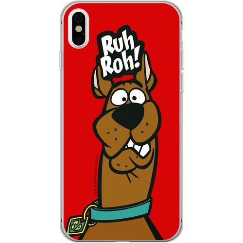 JGD-Coque de téléphone Portable pour Apple Iphone X/XS Original et sous Licence Officielle Scooby Doo Motif 007 Parfaitement adapté à la Forme du téléphone Portable, Coque en TPU