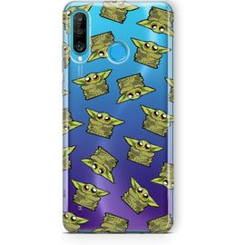 JGD-Coque de téléphone Portable pour Huawei P30 Lite Original et sous Licence Officielle Star Wars Motif Baby Yoda 008 Parfaitement adapté à la Forme du téléphone Portable, partiel imprimé