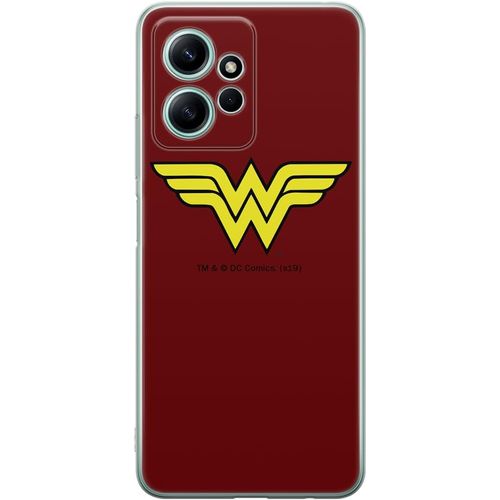 JGD-Coque de téléphone Portable pour Xiaomi REDMI Note 12 4G Original et sous Licence Officielle DC Motif Wonder Woman 005 Parfaitement adapté à la Forme du téléphone Portable, Coque en TPU