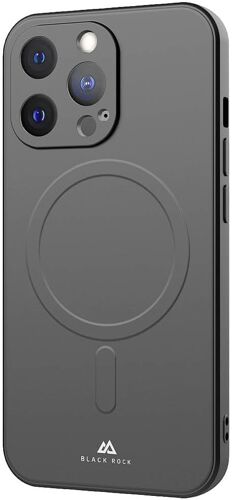 JGD-- Coque de Protection en Silicone Compatible avec Apple iPhone 12/12 Pro I Magsafe - Transparente, Silicone (Noir)