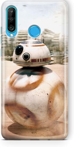 JGD-Coque de téléphone Portable pour Huawei P30 Lite Original et sous Licence Officielle Star Wars Motif BB 8 001 Parfaitement adapté à la Forme du téléphone Portable, Coque en TPU