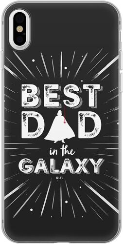 JGD-Coque de téléphone Portable pour Apple iPhone XS Max Original et sous Licence Officielle Star Wars Motif Darth Vader 005 Parfaitement adapté à la Forme du téléphone Portable, Coque en TPU