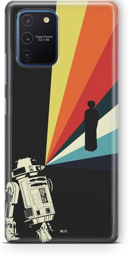 JGD-Coque de téléphone Portable pour Samsung S10 Lite/A91 Original et sous Licence Officielle Star Wars Motif R2D2 003 Parfaitement adapté à la Forme du téléphone Portable, Coque en TPU