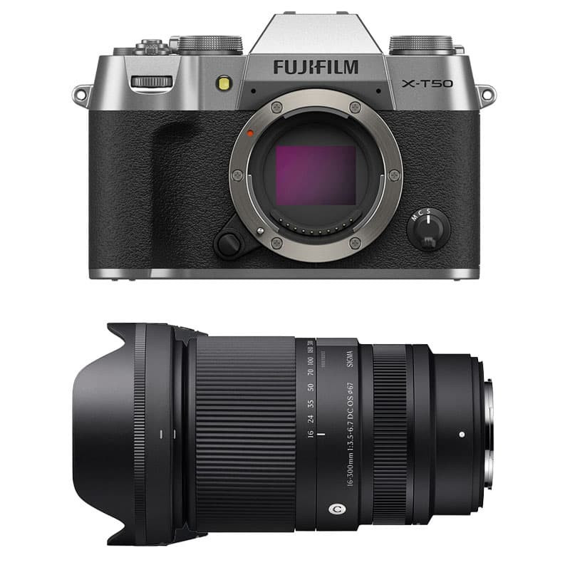 FUJIFILM Hybride X-S10 NOIR + Objectif Fujinon XF 16-80 f/4 WR