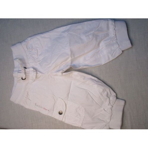 Pantacourt Blanc, 3 Ans