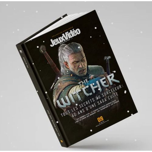 Jeux Vidéo Magazine, Hors-Série N° 9 _ The Witcher : Tous Les Secrets Du Sorceleur : 40 Ans D'Une Saga Culte _ (Livre Collector 128 Pages ; Couverture Cartonnée ; 2025)
