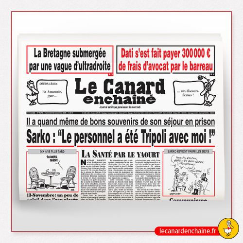 Le Canard Enchainé N° 5480 "Macron : C'Est Bon Pour Ma Coke De Popularité !"