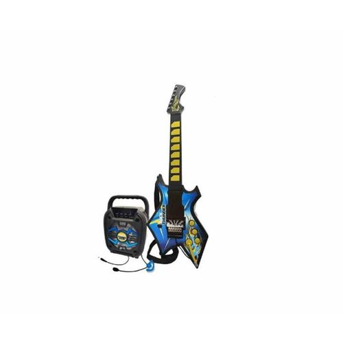 Guitare bebe Reig Rock avec haut parleur Bluetooth jouet musical pour premiere initiation enfants 3 ans et plus