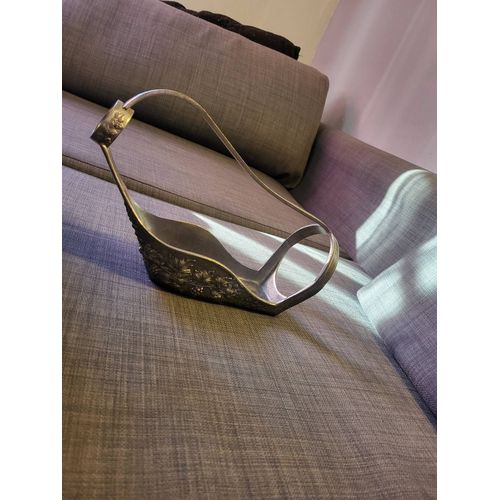 Porte Bouteille Vintage En Etain