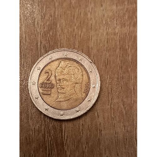 Pièce De 2 Euros De Bertha D'Autriche Année 2002