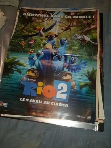 Affiche De Cinéma Rio 2 - 40x60 Cm