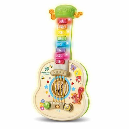 Guitare musicale Vtech avec lumières et sons jouet interactif éducatif dès 18 mois