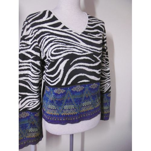 Azuleros Beau Pull Chaud Tm T 36 38