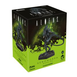 Figurine Collection Eaglemoss : Alien & Predator Museum - Aliens Xénomorph Warrior (Édition Box Display) 13 Cm