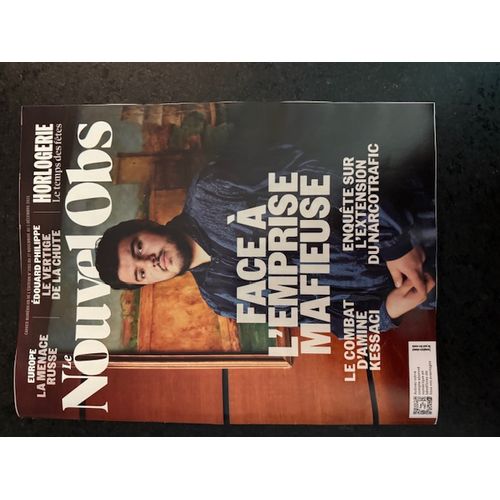 Le Nouvel Obs 3193 : Face À L'Empire Mafieuse, Le Combat D'Amine Kessaci