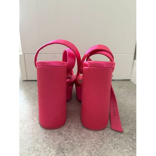 Chaussures À Talons Fuchsia – Taille 38 – Talons 12 Cm