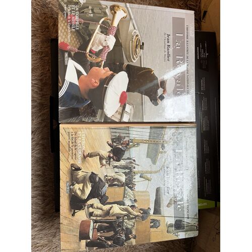 Lot 2 Livres La Royale – Jean Randier : • La Royale – La Torpille Et Le Missile – Isbn 2-910821-21-8 • La Royale – L’Éperon Et La Cuirasse – Isbn 2-910821-16-1