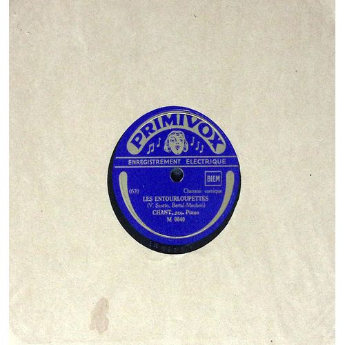 Chanson Comique - Les Entourloupettes - Le Soldat Aviateur - 25 Cm