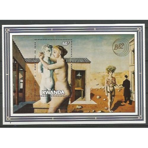 Timbre Bloc Feuillet Neuf ** 1982 Rwanda