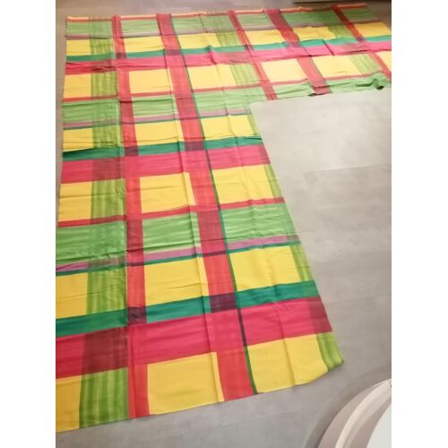 Tissu Coloré À Carreaux