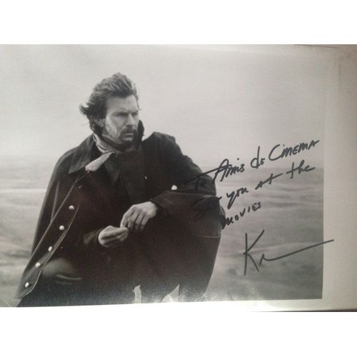 Kevin Costner - Autographe