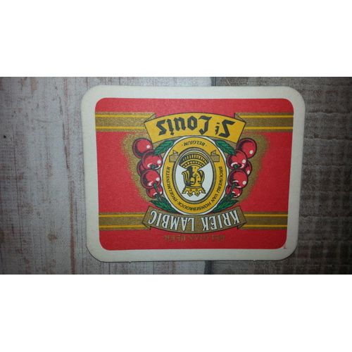 Sous-Bock Bière Kriek Lambic St Louis
