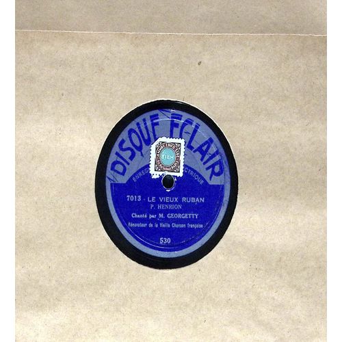 Georgetty - Le Vieux Ruban - La Chanson Des Blés En Or - 25 Cm