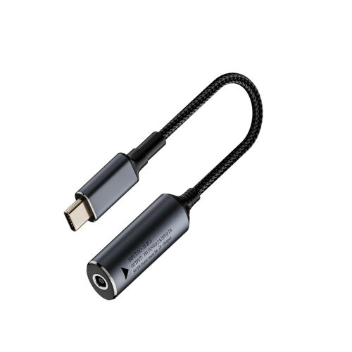 Adaptateur de câble court 4506 DC Femelle vers USB-C Mâle 140W - Solution d'alimentation et de connectivité