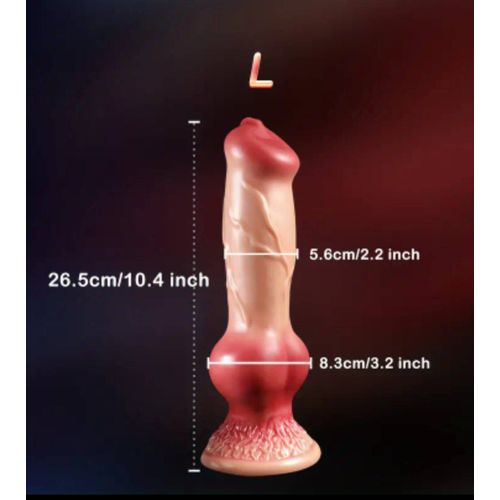 Gode Réaliste Ventouse Gland Testicules Taille L Godemiché Sextoys Dildo