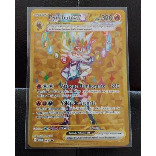 Pokemon Pyrobut Ex Svp163 Gold Promo